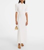 Satin midi dress