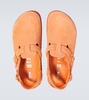 Tokio Cazador suede clogs