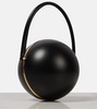 Sphere leather tote bag