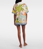 Hazel printed linen shirt