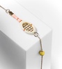 Tennis Pelota 9kt gold bracelet 
