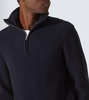 Mr Millie cashmere half-zip sweater