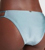 Floral-appliqué cutout bikini