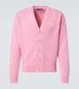 Face cotton cardigan