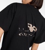Oversized logo cotton T-shirt