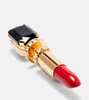 Lipstick embellished brooch