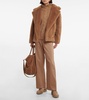 Ranghi camel wool and silk jacket