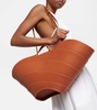 Khaima Medium leather tote bag