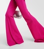 One-shoulder flared jumpsuit