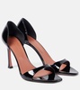 Agnese 95 patent leather sandals
