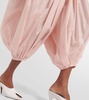 Low-rise wide-leg pants