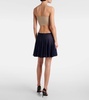 Knitted miniskirt