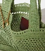 Summer Banana braided tote bag