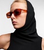 Rectangular sunglasses