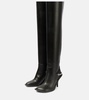 Ryder faux leather over-the-knee boots