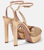 Shear 130 mesh platform sandals