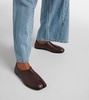 Tabi leather loafers
