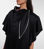 Draped minidress