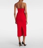 Crêpe corset dress
