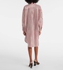 Silk midi dress