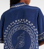 Oceane printed silk shirt