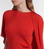 Asymmetric gown