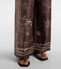 Sammy silk wide-leg pants