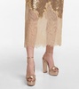 Olie 140 leather platform sandals