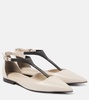 Monili leather flats
