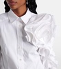 Rosette cotton shirt