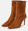 Matignon suede booties