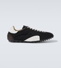 Sprinters drill and leather sneakers