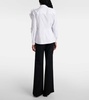 Rosette cotton shirt