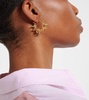 Multi Ring Small embellished hoop earrings
