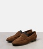 Monili suede loafers