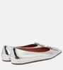 Camelia embellished leather ballet flats