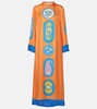 Luis silk midi dress