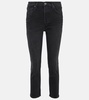 Riley high-rise cropped slim jeans