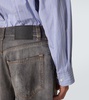 2023M distressed wide-leg jeans