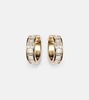 Hannah 18kt gold earrings with diamonds