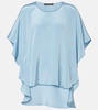 Oronte silk crêpe de chine blouse