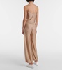Knitted wide-leg pants