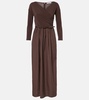 Kaiser belted maxi dress