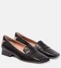 Leather loafers