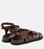 Jalen Slim leather sandals