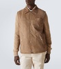 Suede vest
