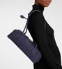 Le Teckel suede shoulder bag
