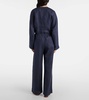 Austin linen wide-leg pants