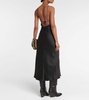 Satin slip dress