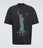 Paris Liberty cotton jersey T-shirt